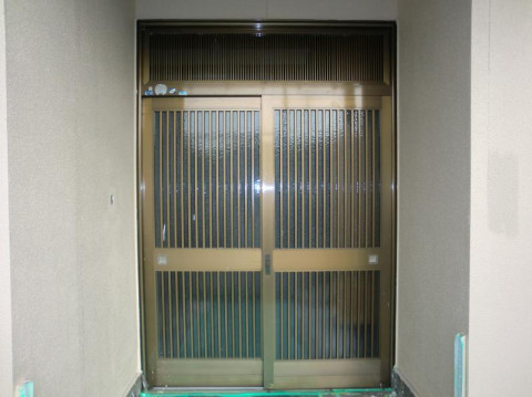 愛知県豊田市Ｍ様邸　リフォーム玄関引き戸で玄関を一新！